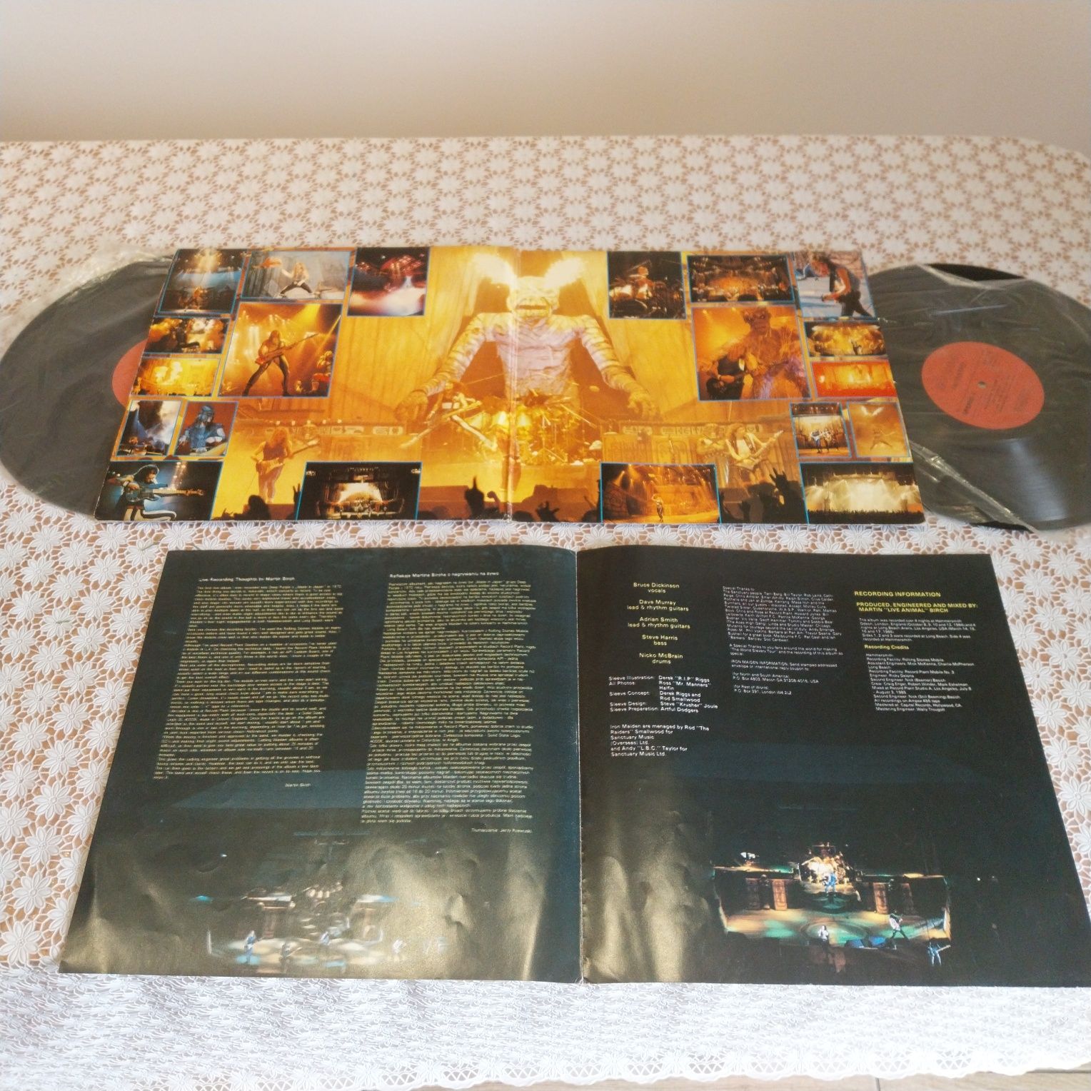 Iron Maiden  Live After Death .Płyta 2x winylowa 1985