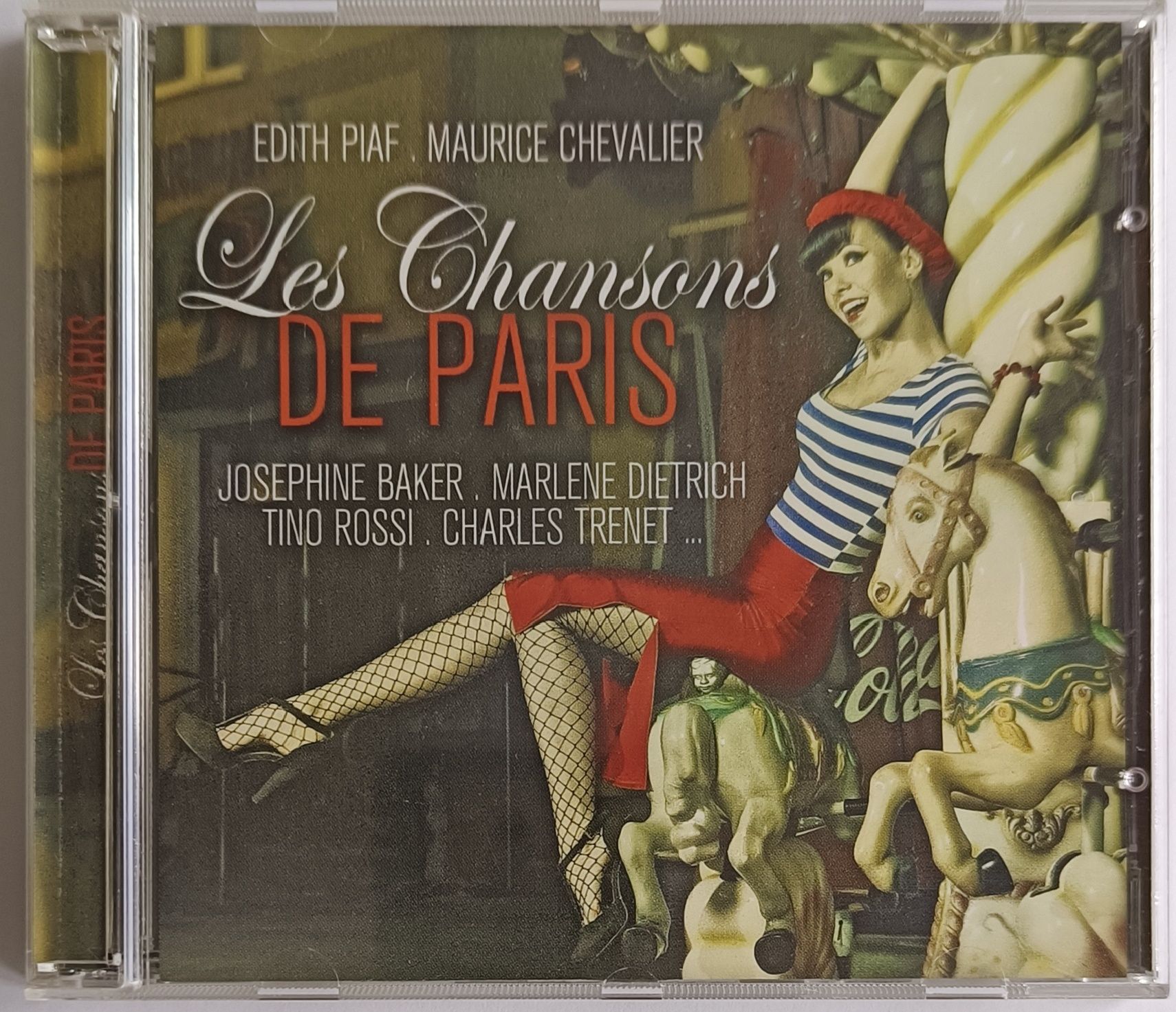Edith Piaf Maurice Chevalier Les Chansons De Paris 2CD 2011r