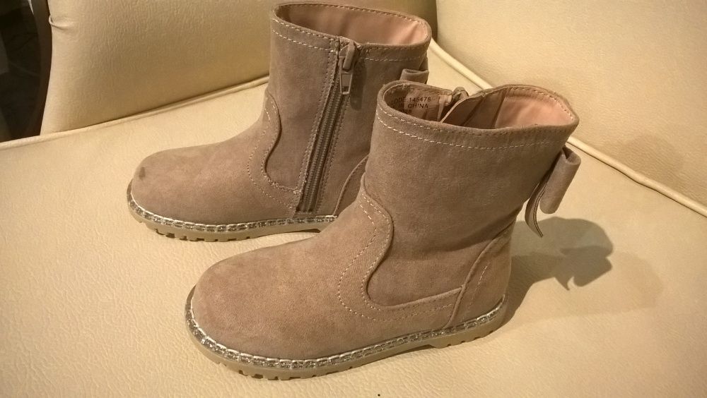 Sapatos Botas Botins Outono Inverno OTS Primark Menina Criança 23 a 26