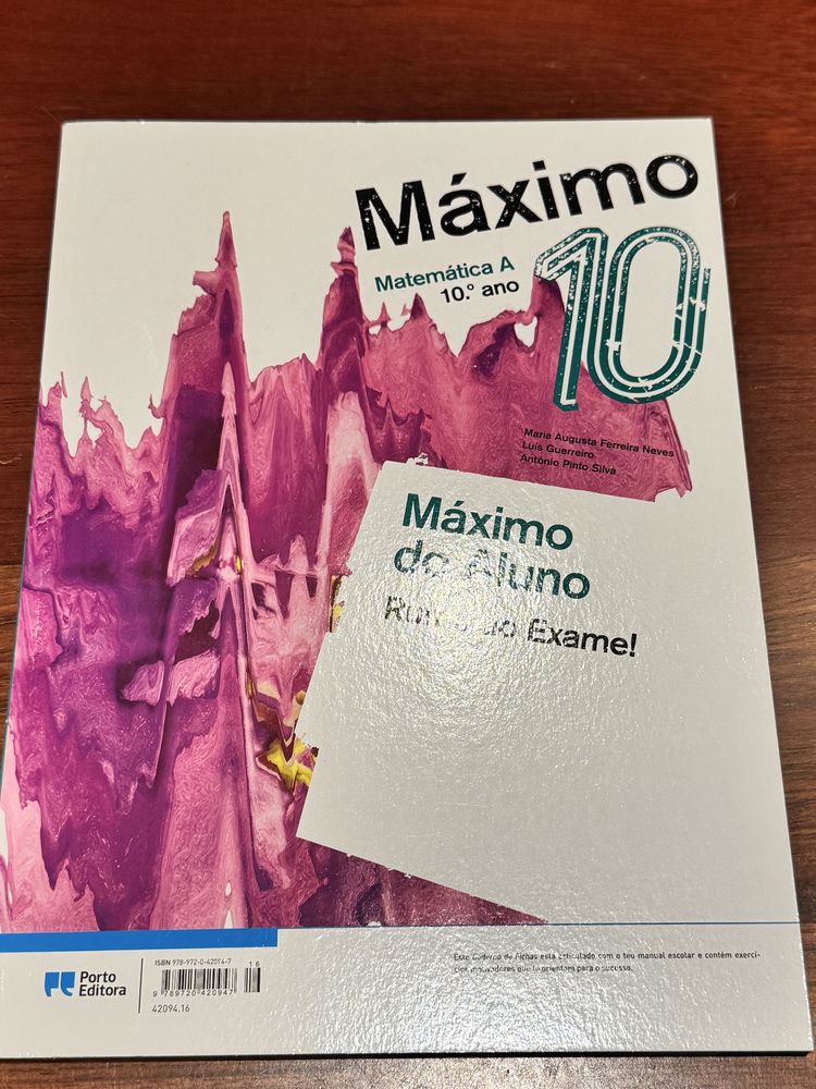 caderno de atividades matemática 10 ano “Máximo 10”