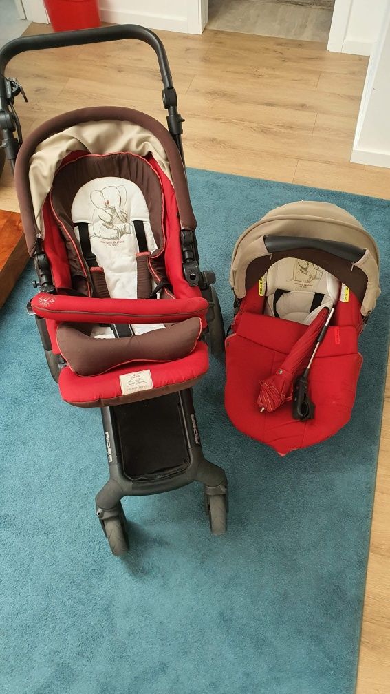 Conjunto de Carrinho de bebé