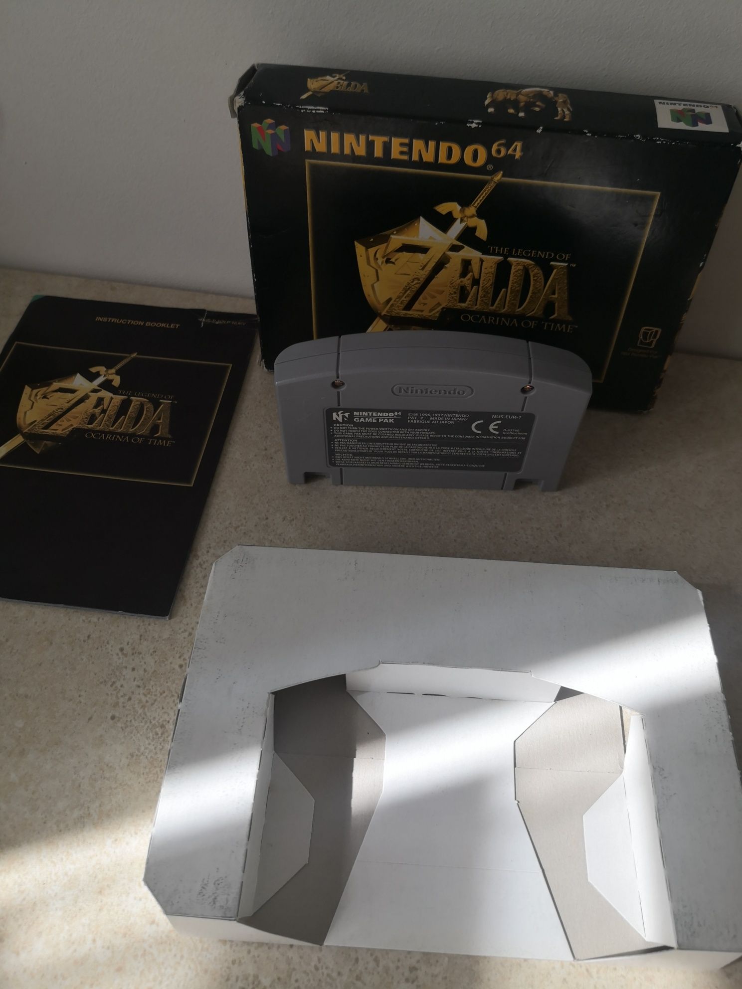 The Legend of Zelda Ocarina of Time Nintendo 64 N64 gra komplet