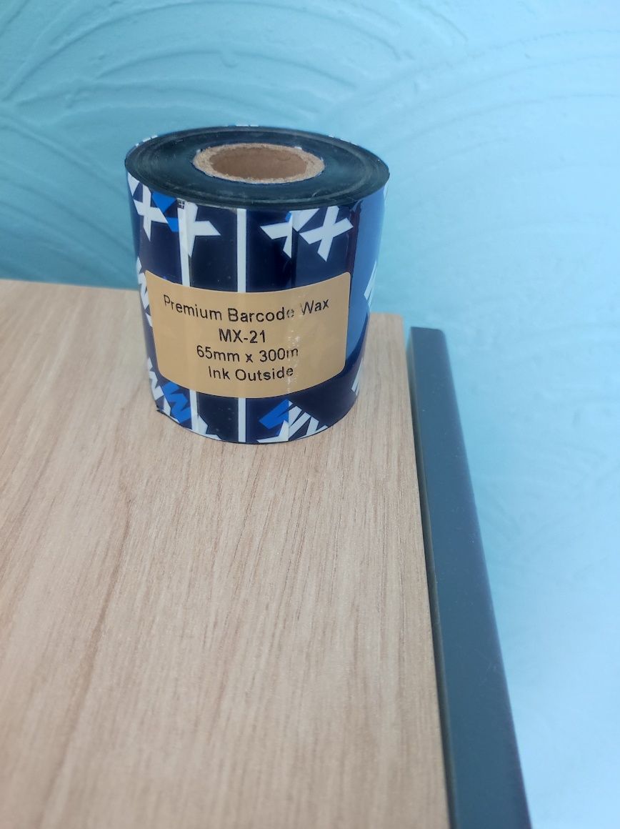 Premium Barcode Wax MX-21 65mm x 300m