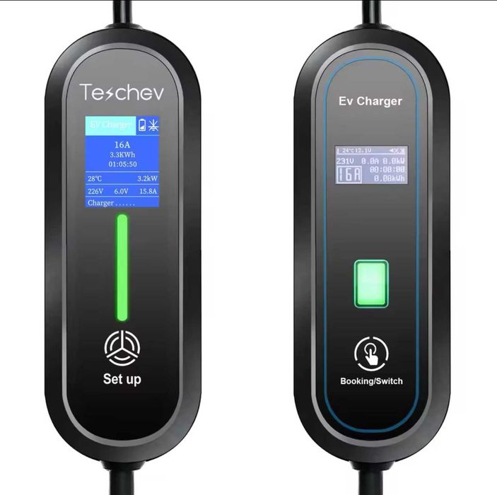 Carregador Portátil 3,5 kw - 16A - c/ Bolsa - Eletricos/ Hibridos