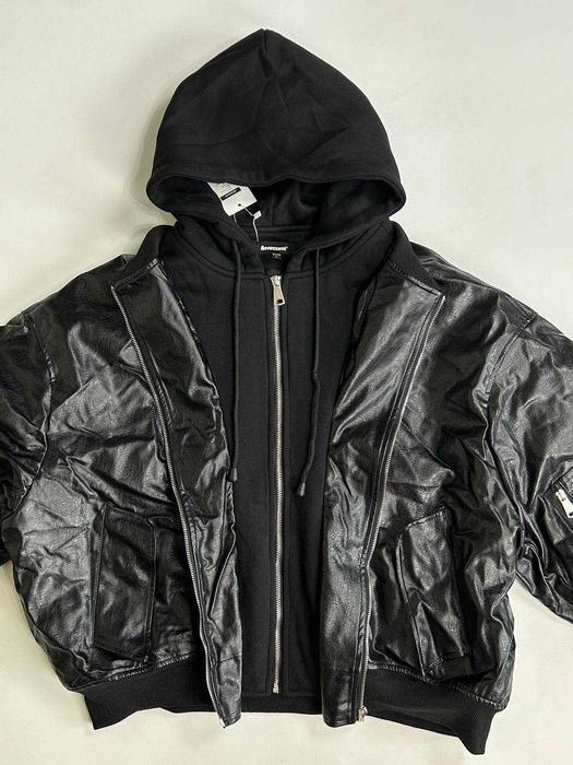 Бомбер MA-1 черный куртка чорна курточка opium archive black L M S XL