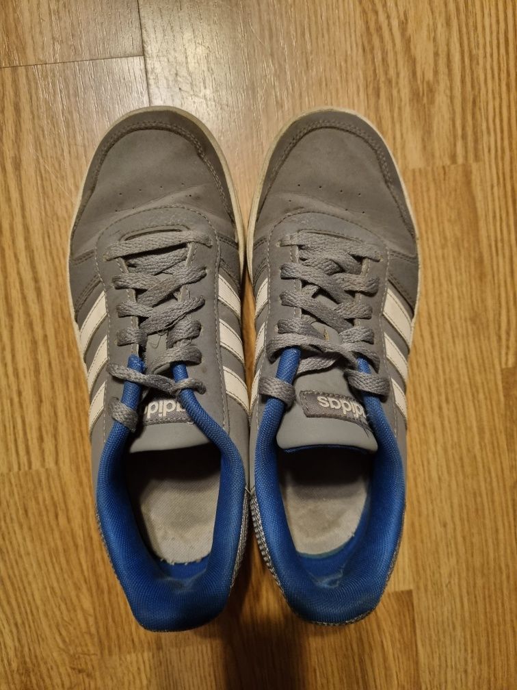 Adidasy sportowe chłopięce szary niebieski rozm.38 sneakersy