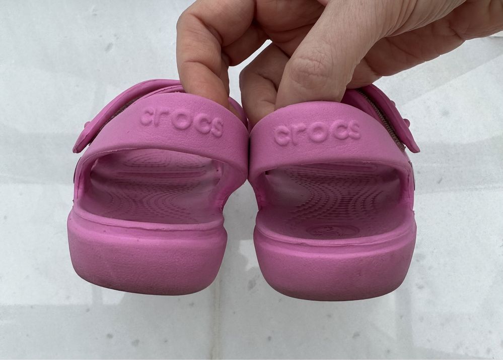 Crocs C 11 на девочку кроксы 28 размер 17,5 см