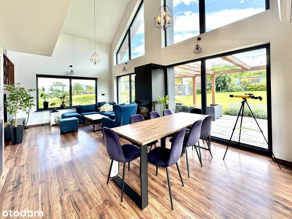 Dom 250m2,z 2020r pompa ciepła, fotowoltaika , pod Myślenicami.