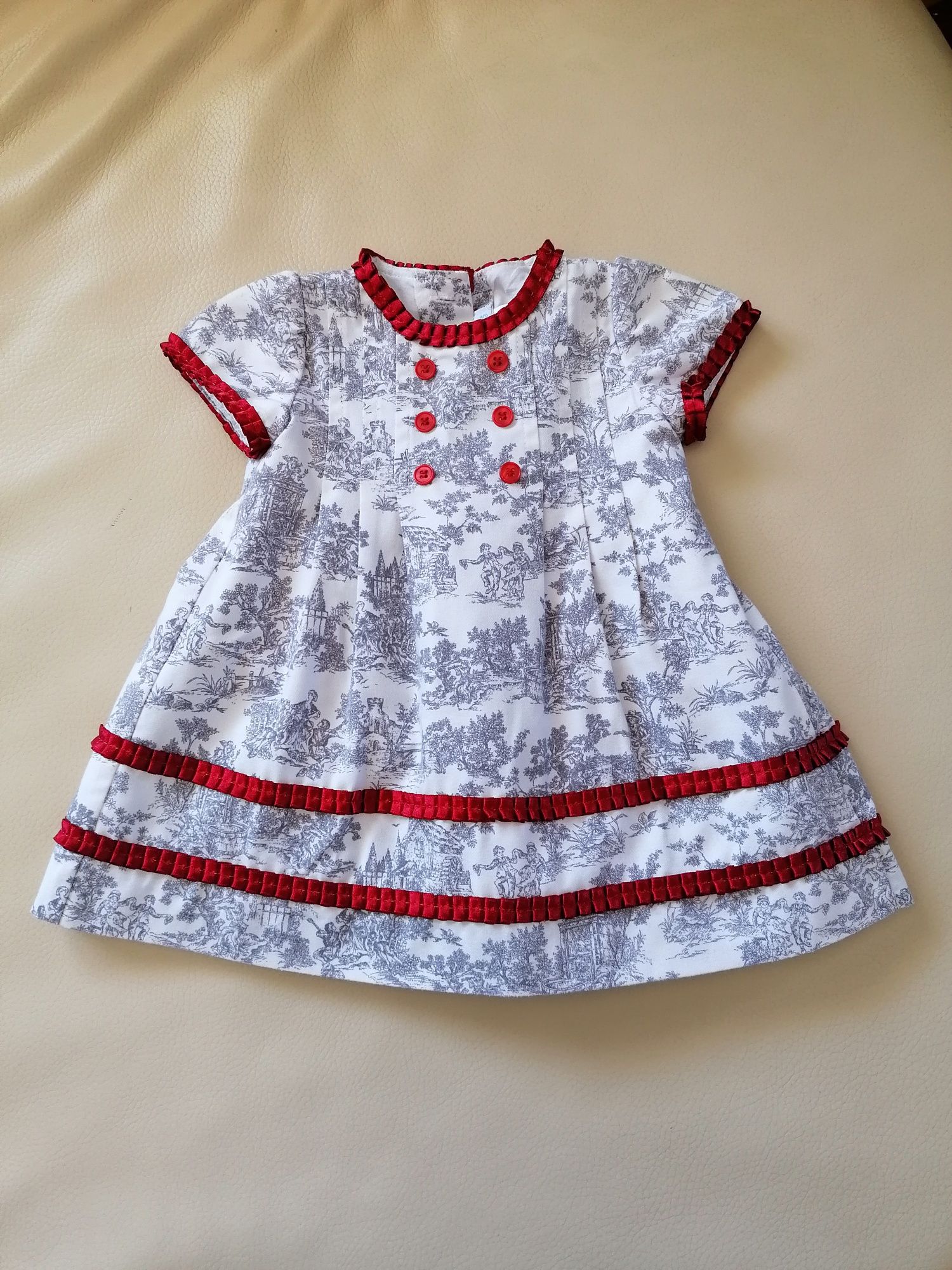 Vestido - marca DULCES - tam. 9m