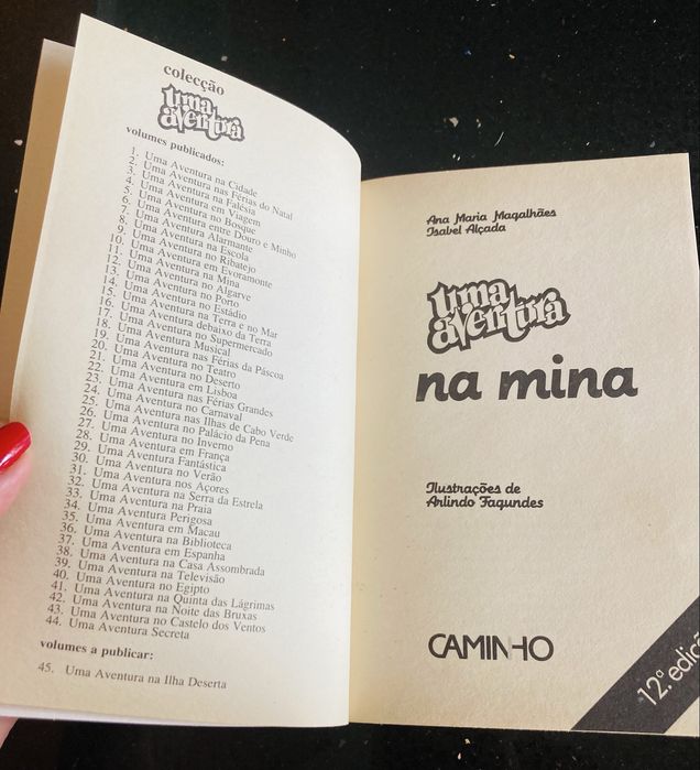 Uma Aventura na Mina Volume 11 Livro 1