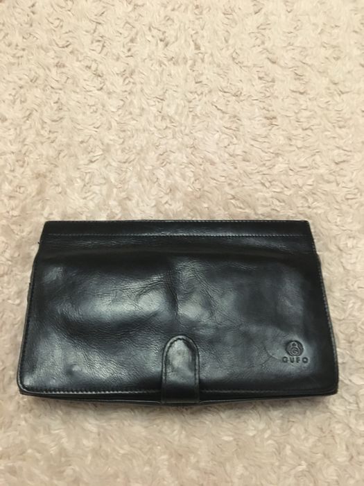 Продам кожаную мужскую барсетку, сумку, Италия GUFO