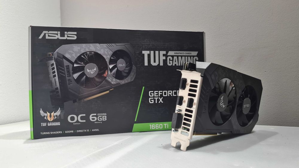 Asus tuf gaming 1660 TI 6gb | Loja Física