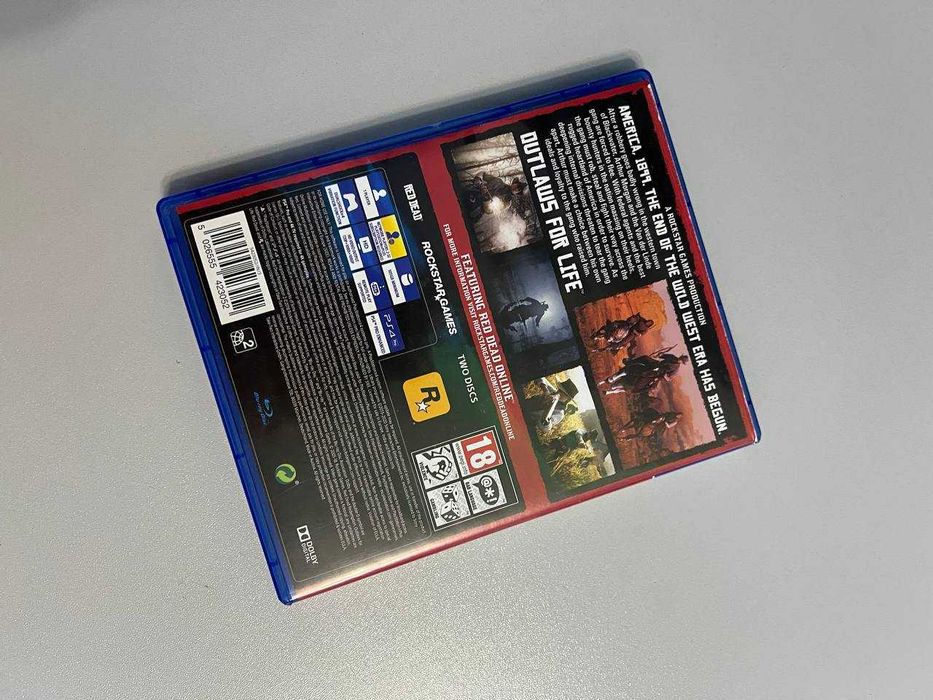 Диск Red Dead Redemption 2 PS4