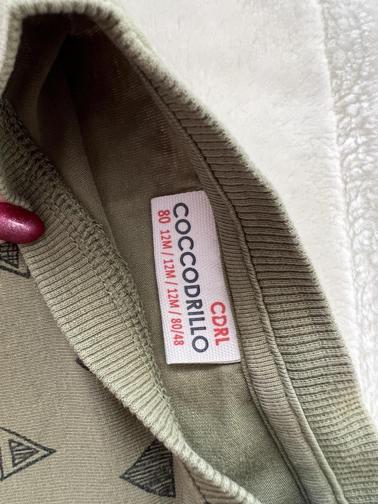 Komplet dres Coccodrillo 80