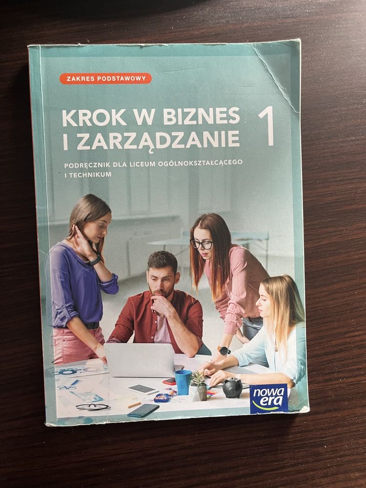 Zestaw 5 ksiazek do klasy 1 technikum i liceum