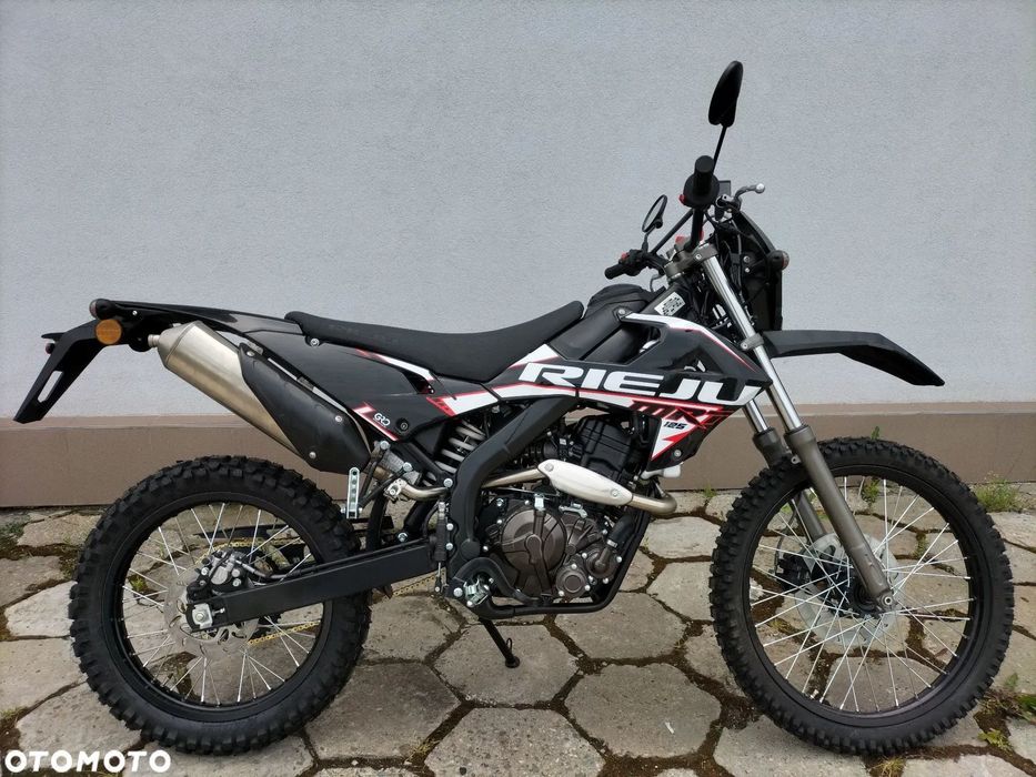 Rieju MRT NOWA CENA ! 125 LC BLACK EURO5 Salon , Nowy, Gwarancja, Od ręki, Kat B