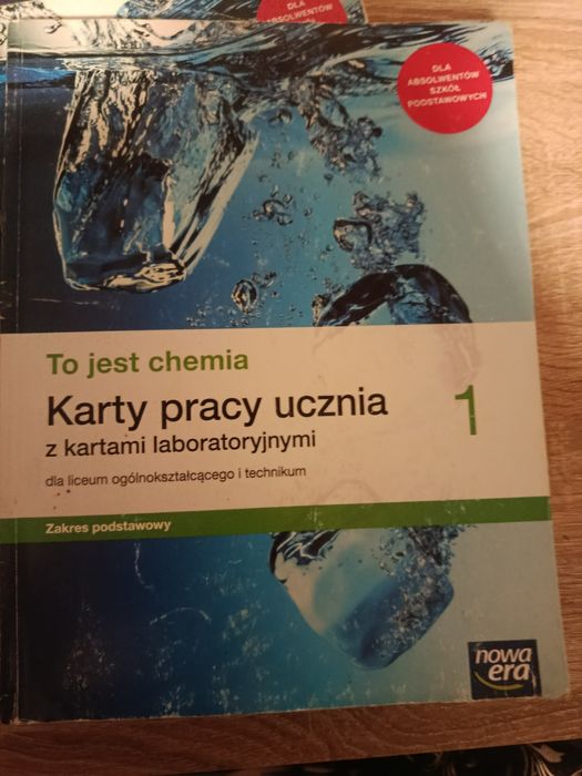 To jest chemia 1. Karty pracy ucznia