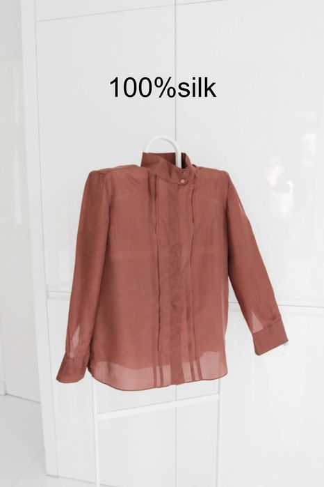 100%jedwab Massimo Dutti bez wad M/L
