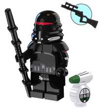 Figurka Star Wars Clone Trooper Purge + SW1051 D-0 kompatybilne z Lego