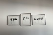 3 quadros decorativos