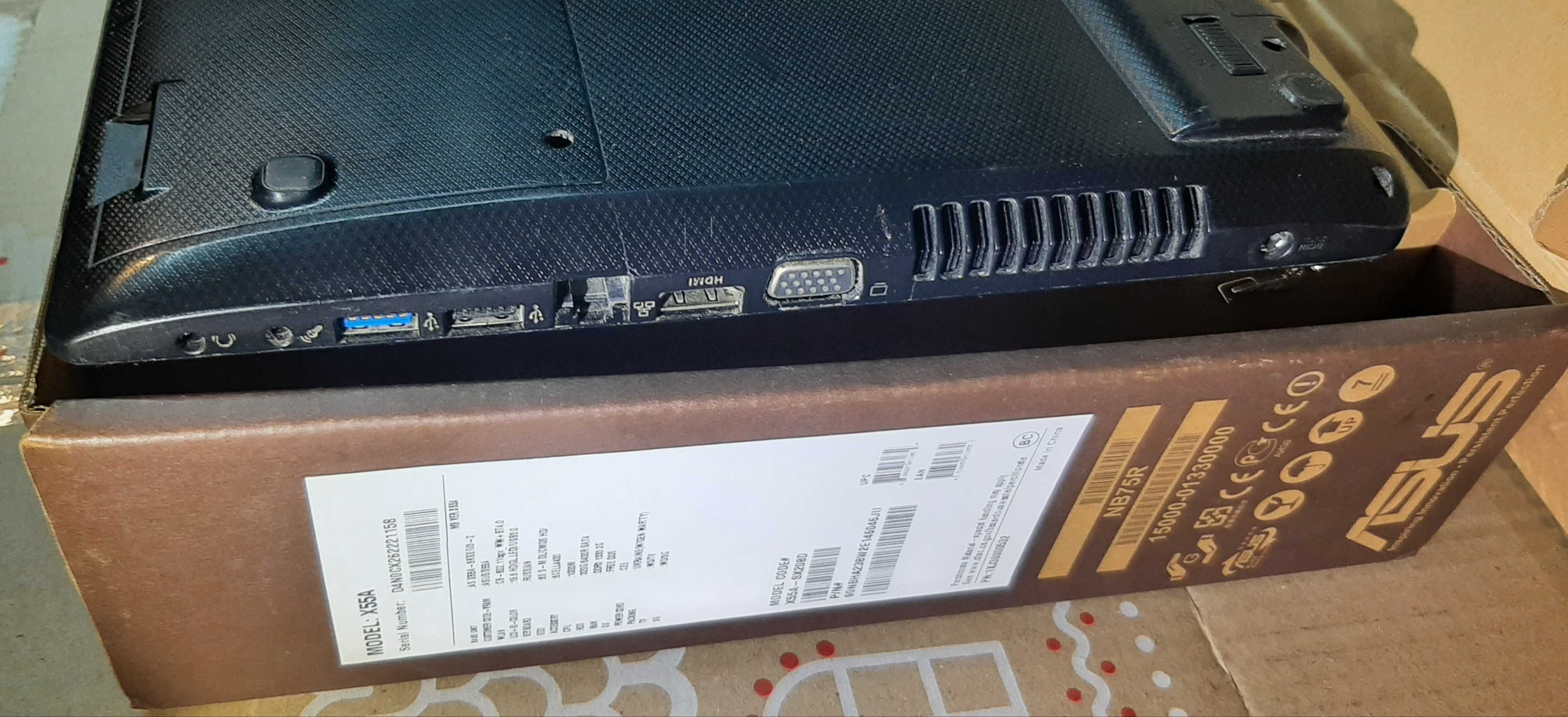 Ноутбук ASUS X55A , ASUS K53S , X53S , ASUS K53U  ASUS X552E