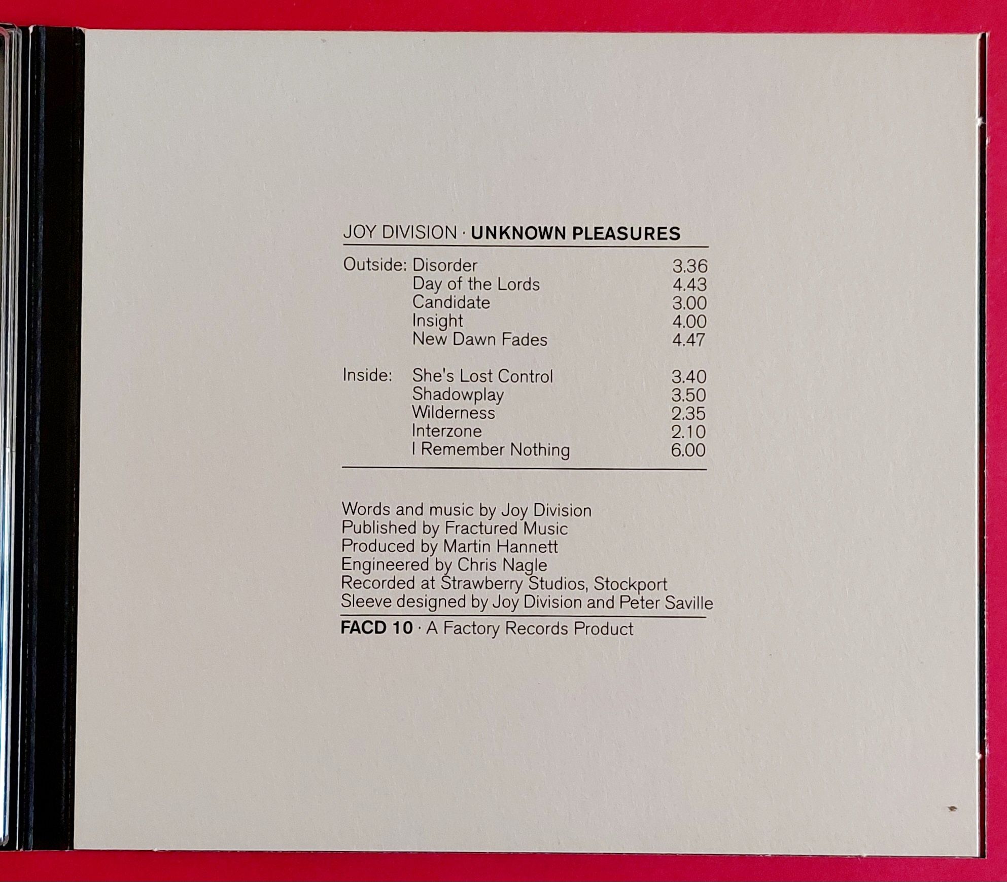 CDs Joy Division - Deluxe