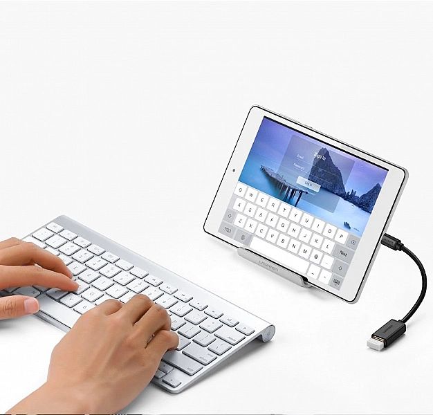 Adapter przejściówka kabel Braders OTG z USB 3.0 na USB Typ C czarny