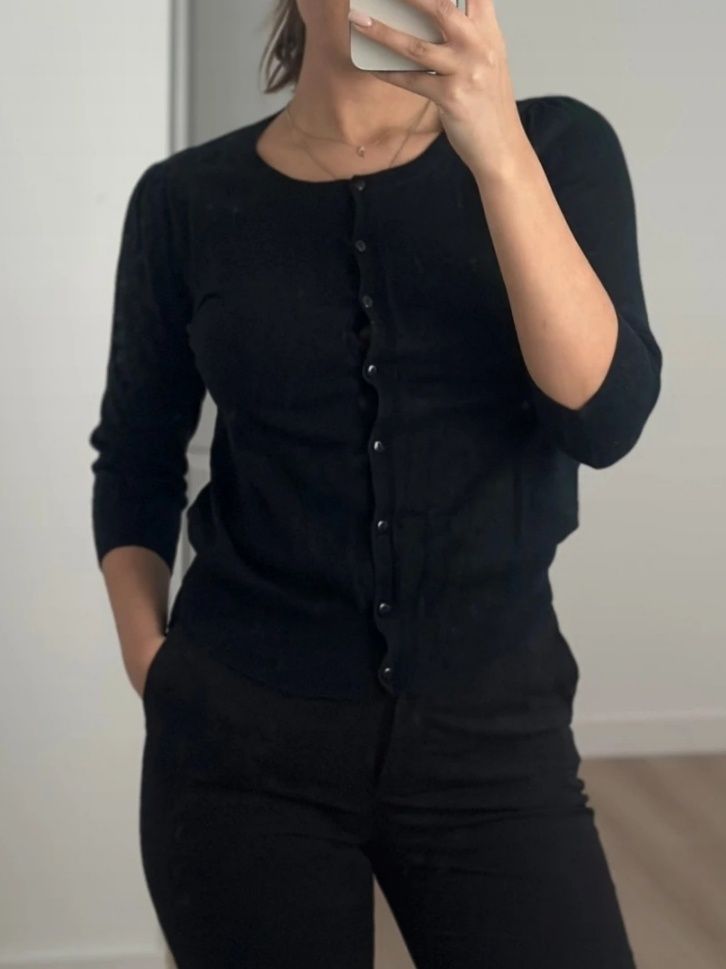 Kardigan narzutka lekki sweterek m l