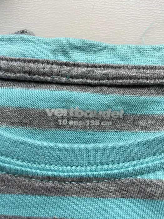 Tshirt manga comprida Vertbaudet 10 anos
