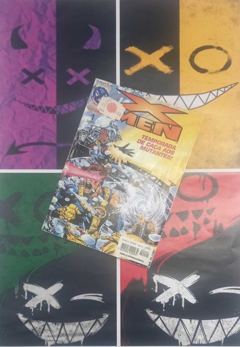 Livro BD Marvel - X-Men 1