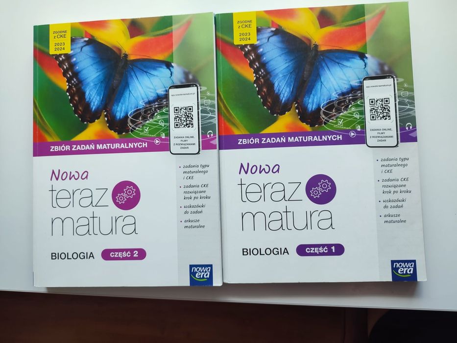 Nowa era zadania biologia cz. 1 i 2