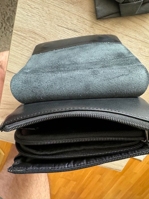 Чоловіча сумка на плече POLO шкіра