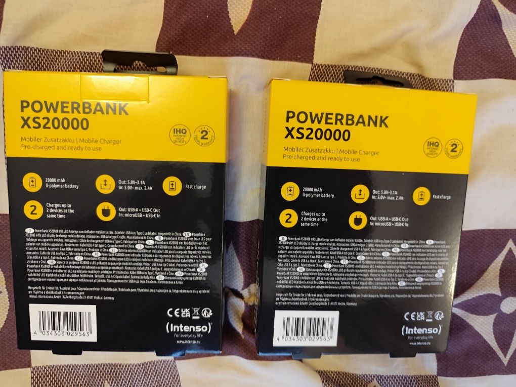Павербанк Power bank 20.000 зарядное устройство