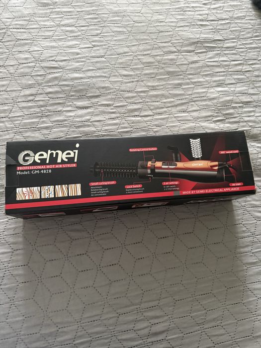 Фен-щітка 3-в-1  Gemei