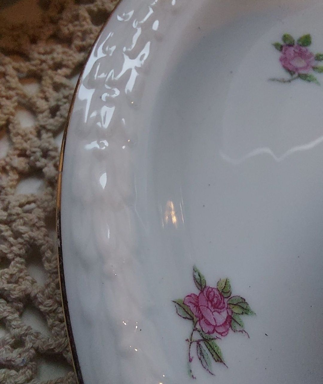 Filiżanka do herbaty  , PALT czechoslovakia,  porcelana kwiaty