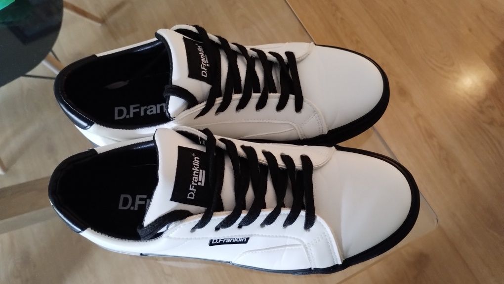 Sapatilhas D.Franklin Echo Low Black/White