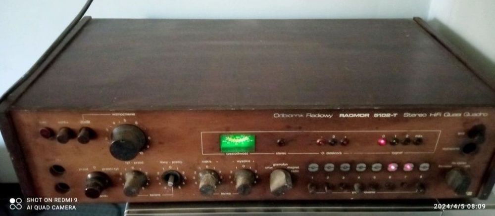 Dwa Amplitunery Radmor 5102 T.