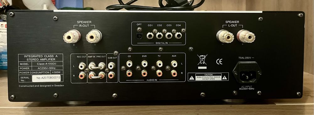 РАСПРОДАЖА!!! Hi-End интегральный усилитель XTZ Class A - 100 D II.