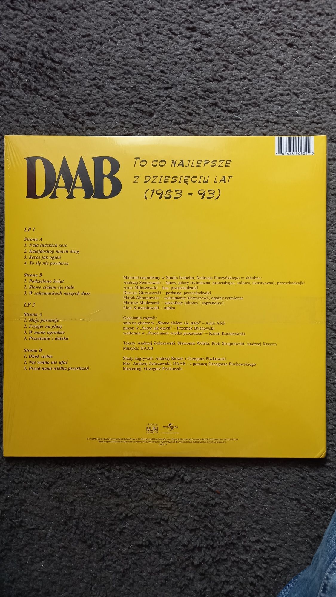 Daab winyl    2lp