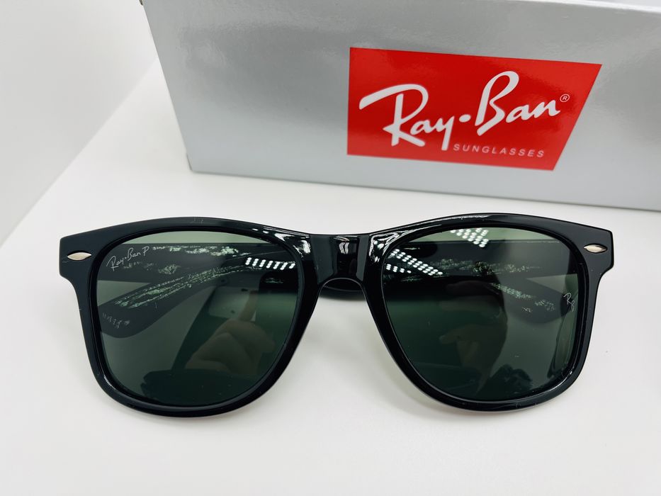 Солнцезащитные очки с поляризацией Ray Ban Wayfarer 2140P (mix)