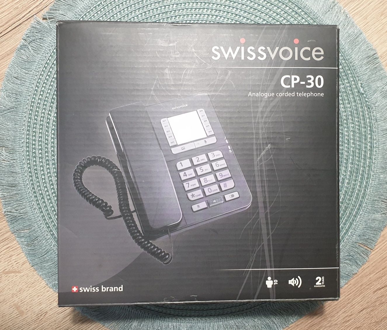 Telefon przewodowy Swissvoice