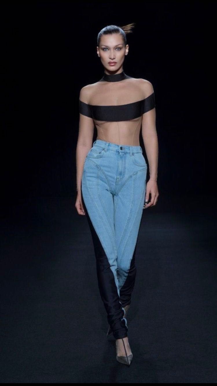 Джинси Mugler x H&M