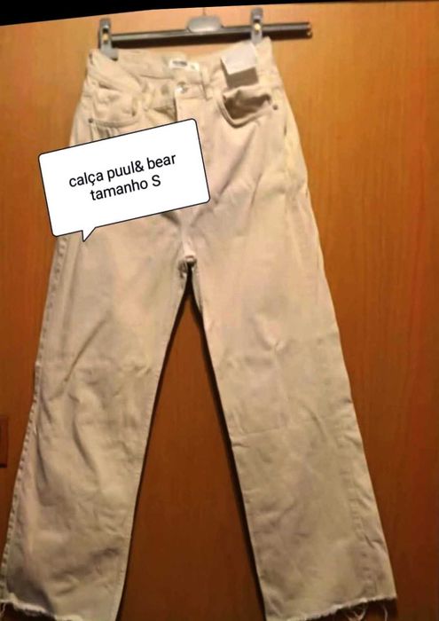 conjunto de 6 pares de calças tamanho s