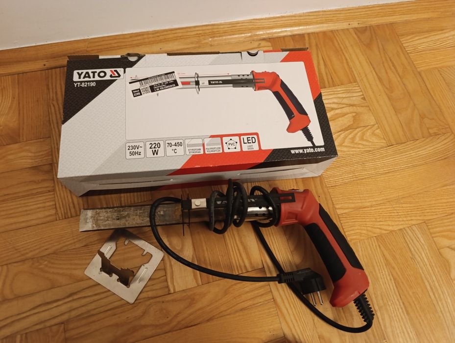 Nòż do cięcia styropianu raz używany