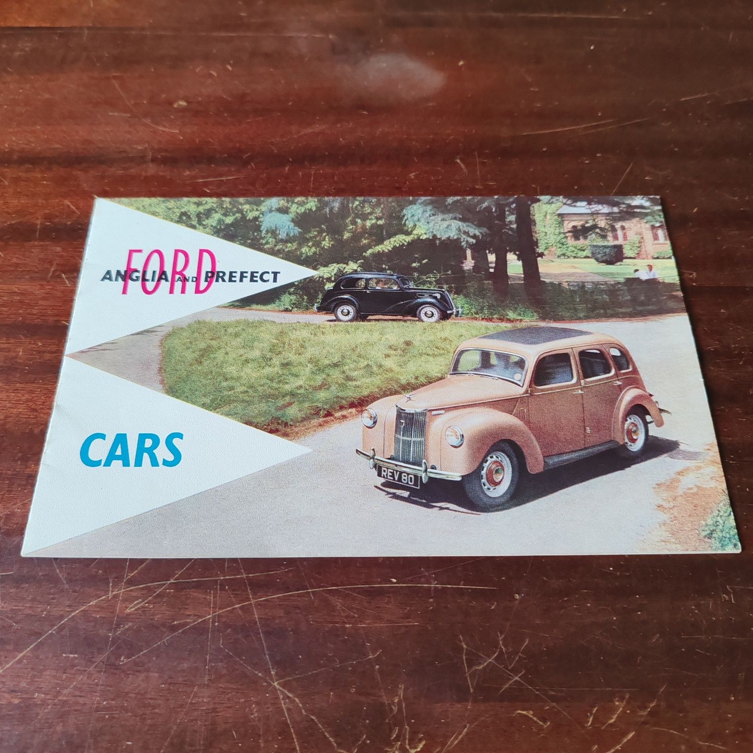 Catálogo Ford Anglia and Perfect de 1950