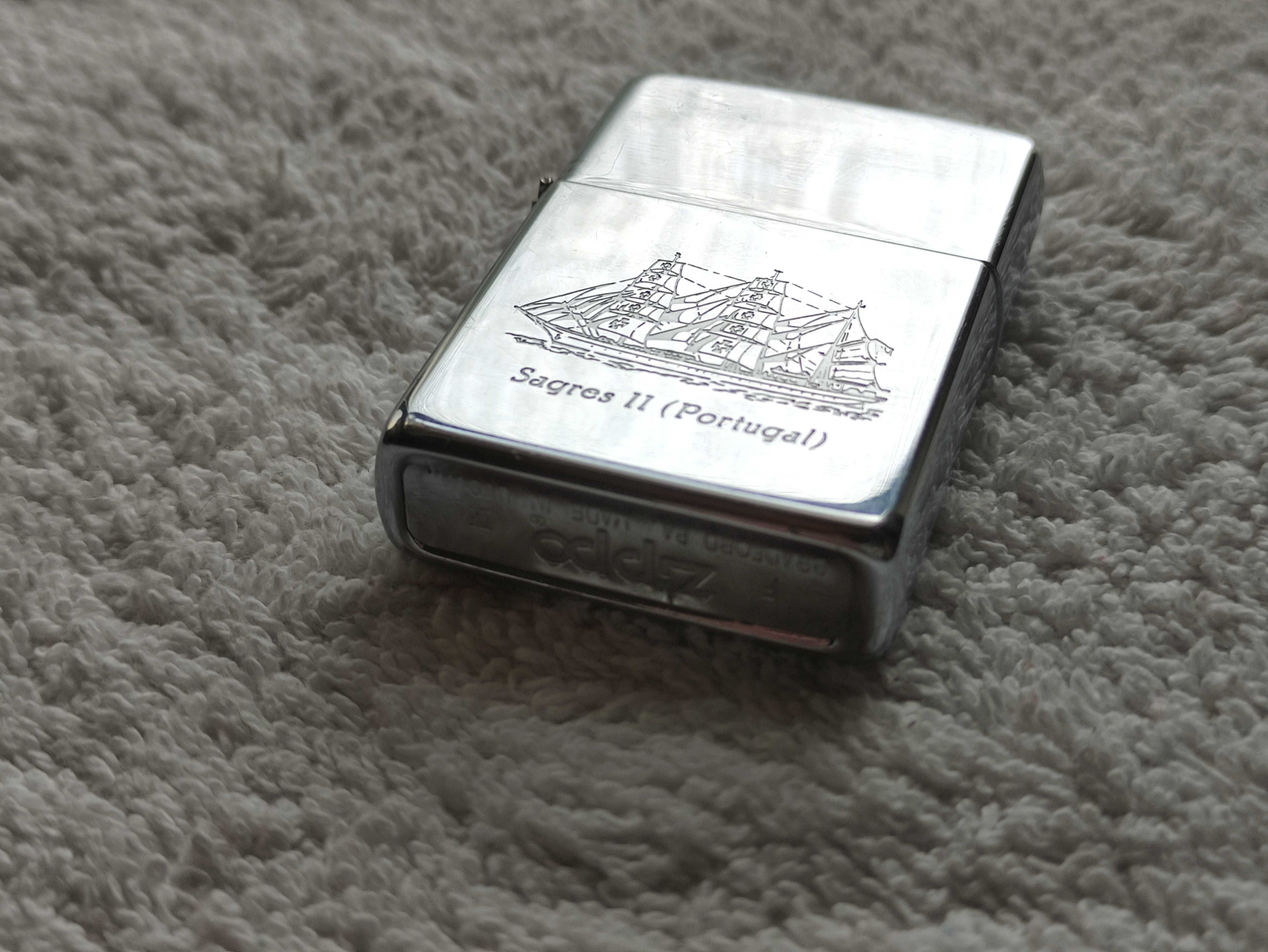 Isqueiro Zippo original Sagres II (Portugal)