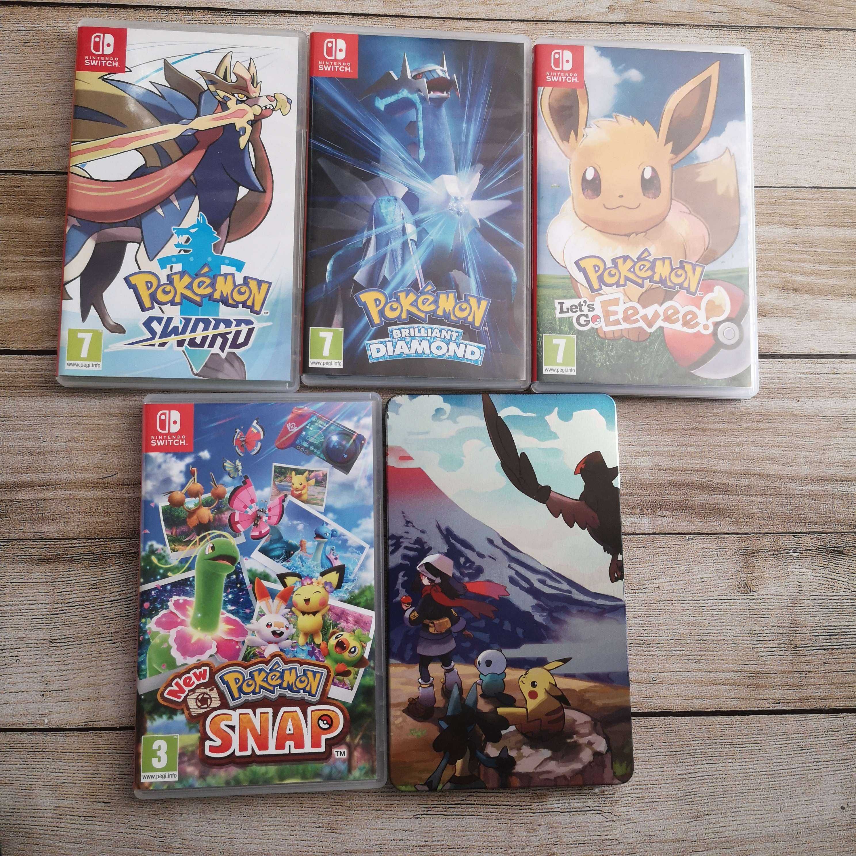 Nintendo Switch V1 + Jogos Pokemon