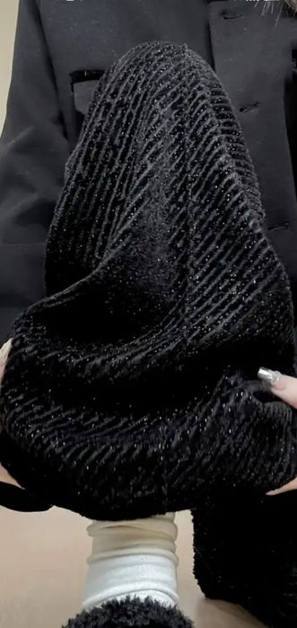 Теплі штани вільного крою на дівчинку