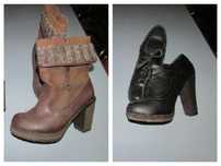 Lote de sapatos e sandálias