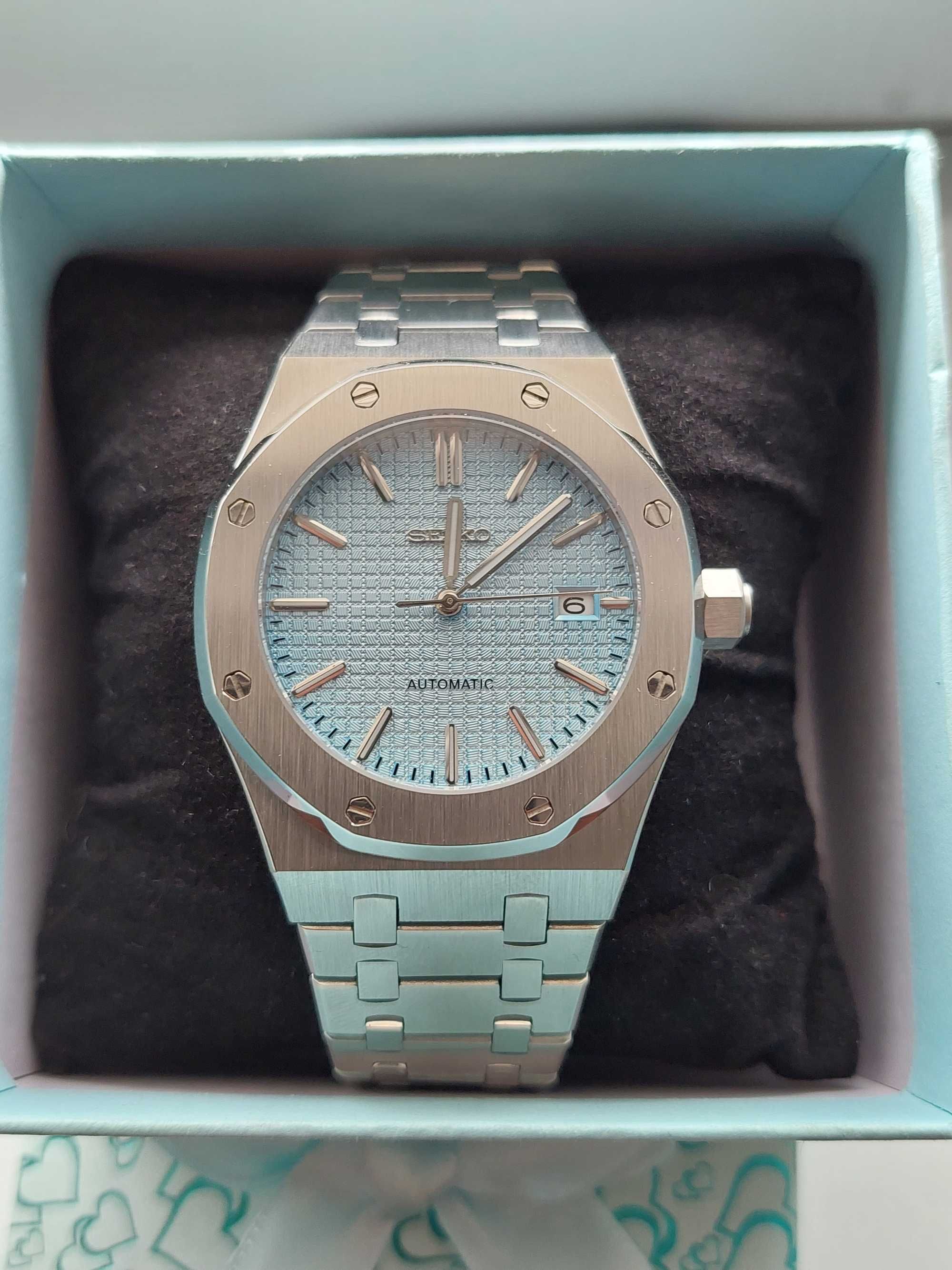 Zegarek Seiko mod Royal Oak